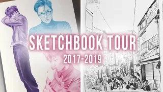 SKETCHBOOK TOUR 2 - Mid 2017-2019 ♡ | tbrookerart