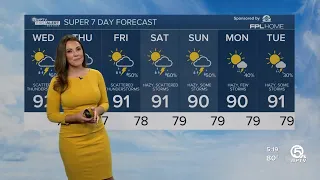 WPTV First Alert Weather forecast, morning of Aug. 16, 2023