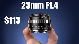 TTArtisan 23mm f1.4 - A Review Of A Great Budget Lens For The ZV-E10 (a6400, a6100)