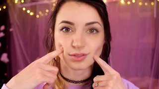 ASMR | My Face is Plastic, Your Face is Glass…! & More Face Textures on You & Me