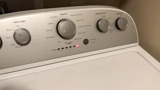 Whirlpool Manual Test Mode - WTW5000DW