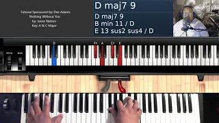 Nothing Without You (by Jason Nelson) - Piano Tutorial