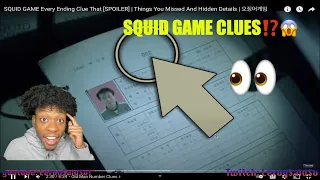 SQUID GAME Every Ending Clue That [SPOILER] | Things You Missed And Hidden Details | 오징어게임 |REACTION