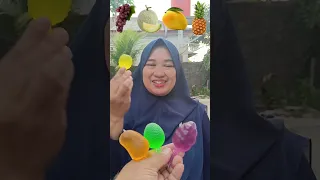 KUMPULAN VIDEO SHORTS ESKRIM ICECREAM PART 104 BAGI BAGI AGAR PUDING JELLY SESUAI EMOJI BUAH