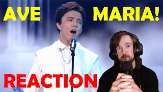 DIMASH - AVE MARIA (REACTION!)