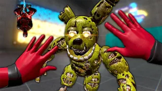 We Found SPRINGTRAP in Virtual Reality - Boneworks VR Multiplayer