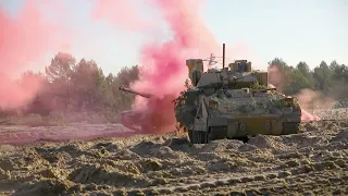 OLD IRONSIDES: U.S. and Polish Tanks Strike Hard in Europe