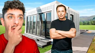 Visiting Elon Musk’s $50,000 Tiny Home! *SHOCKING*