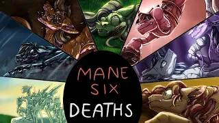 [MILD FW, HEAVY GORE, S**CIDE] Mane Six Deaths Compilation - mlp Speedpaints