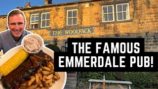 A Food Review of the FAMOUS EMMERDALE PUB in YORKSHIRE!