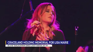 Graceland preps for Lisa Marie Presley memorial service Sunday