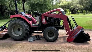 Mahindra tractor oil change