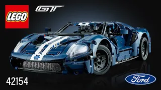 LEGO® Technic™ 2022 Ford GT (42154)[1466 pcs] Step-by-Step Building Instructions @TopBrickBuilder