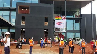 Kumasi international Airport project : see all that happened when President Akufo-Addo got there.