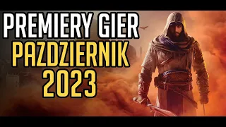 PREMIERY GIER - PAŹDZIERNIK 2023 (Spiderman 2 / Alan Wake 2 / Assassins Creed Mirage)