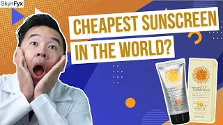 We Found The CHEAPEST Sunscreen In The World !!