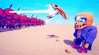 SANS vs ARMY OF UNITS - Totally Accurate Battle Simulator TABS