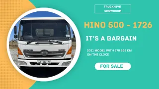 2011 HINO 500 17:26 UP FOR GRABS