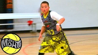 5th Grader Theo McDowell GETS BUCKETS at  2017 EBC NorCal Camp