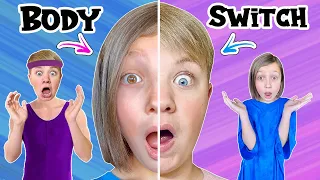 BODY SWITCH Up SIS vs BRO Mystery CURSE Prank! KJAR Crew Siblings SWAP Bodies, Live To Regret It!