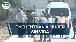 Mujer rompe en llanto tras encontrar a su hija sin vida