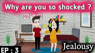 Jealousy Episode 3 | English story | English conversation | Stories in English  | Sunshine English