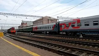 ЭП1М-532 с поездом №61 Москва Нальчик