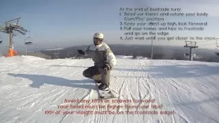 ExtremeCarving (softboot) Video Tutorial 4.1 - Frontside laid-down