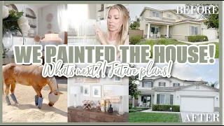 We painted the house! What home updates are next? Future plans! Typically Katie