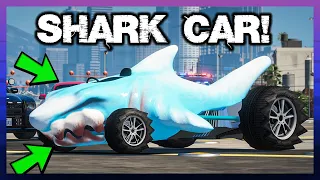 GTA 5 Roleplay - RedlineRP - OMG HE BUILT A SHARK RAMPCAR   #518