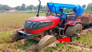 Solis Yanmar 5015 4x4 50hp tractor |⁠| 😱 3cylinder performance video |⁠|