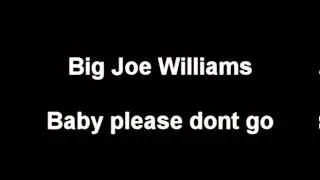 baby please dont go - Big joe Williams