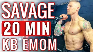 SAVAGE 20 Min Kettlebell Complex EMOM (follow along!)