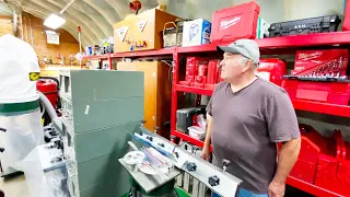 MUST SEE SHOP TOUR!!! Inside my Dad's World Class Garage