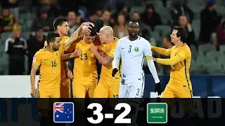 Australia VS Saudi Arabia 3-2 | Goals & Highlights | World FIFA 18 Qualification