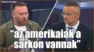 Jurij pattogott az EP-ben, majd jött Szijjártó Péter  #respect 🥰👍