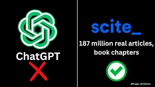 Better than ChatGPT | How to Access 1.2 billion Real Citations with, Scite AI | Easy Tutorial 2024