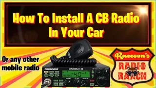 See How To Install A CB Radio In 5 Minutes