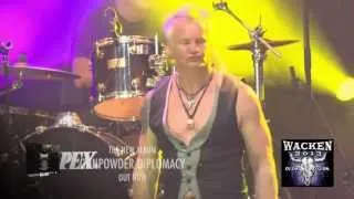 Chrome Molly Live At Wacken 2013 "TV Cops"