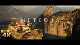 METEORA By Drone | Suspended In Air | GREECE 4K
