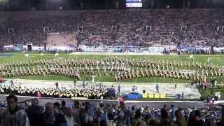 UCLA Band pre-game show at the Rose Bowl, Oct 12, 2013