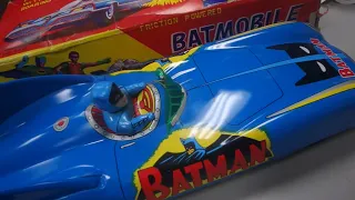 1966 Boxed Batman Batmobile ASC Japan Tin