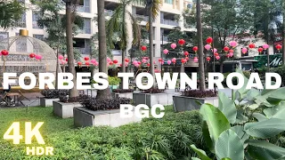 FORBES TOWN ROAD WALK BGC | The Best Place to Stay and Live in METRO MANILA | BGC TAGUIG PHILIPPINES