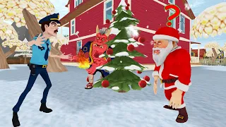 Dark Riddle New Year Mode ( Santa Claus ) Gameplay New Update 4.4.0 ( Android/IOS ) Part 3