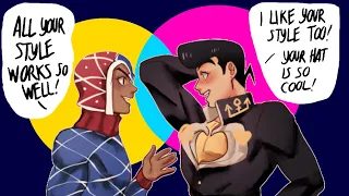 Josuke Meets Mista - (JJBA Comic Dub)