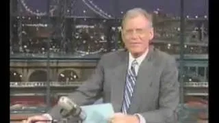 The CBS Mailman on THE LATE SHOW with David Letterman