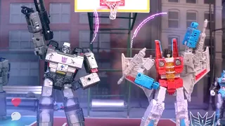 Transformers Netflix   The Bot Dance Off Stop Motion