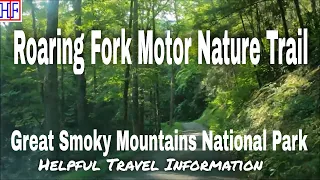Roaring Fork Motor Nature Trail - Great Smoky Mountains National Park | Beautiful America -  Ep#18