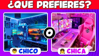 ¿Qué PREFIERES? 👦 | Edición Chicos O Chicas 👧