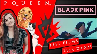 Pqueen BLACKPINK Lisa'nın Dansını izliyor!